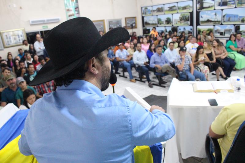 Durante convenção da Federação PSDB Cidadania em Tacuru, Rogério Torquetti é definido oficialmente pré-candidato à reeleição