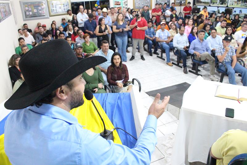 Durante convenção da Federação PSDB Cidadania em Tacuru, Rogério Torquetti é definido oficialmente pré-candidato à reeleição