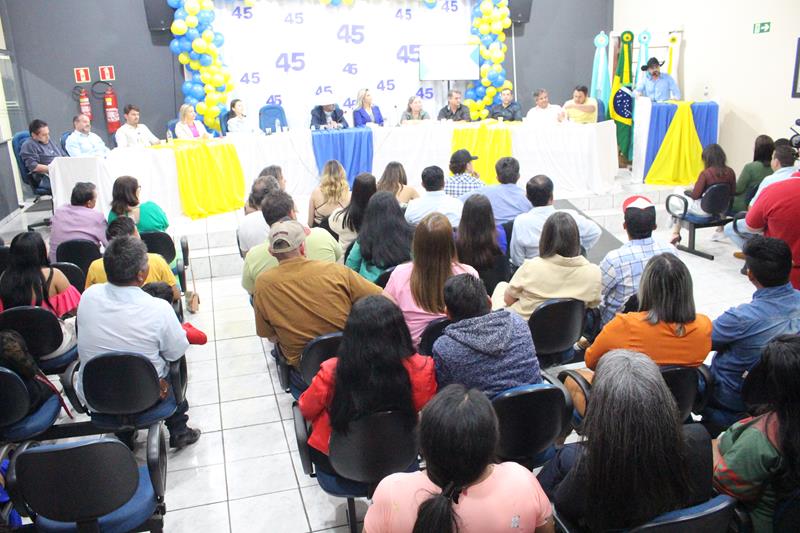 Durante convenção da Federação PSDB Cidadania em Tacuru, Rogério Torquetti é definido oficialmente pré-candidato à reeleição