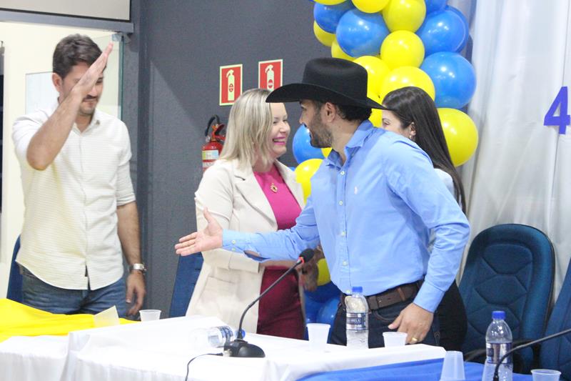 Durante convenção da Federação PSDB Cidadania em Tacuru, Rogério Torquetti é definido oficialmente pré-candidato à reeleição