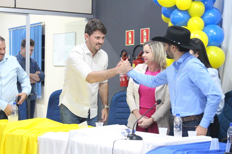 Durante convenção da Federação PSDB Cidadania em Tacuru, Rogério Torquetti é definido oficialmente pré-candidato à reeleição