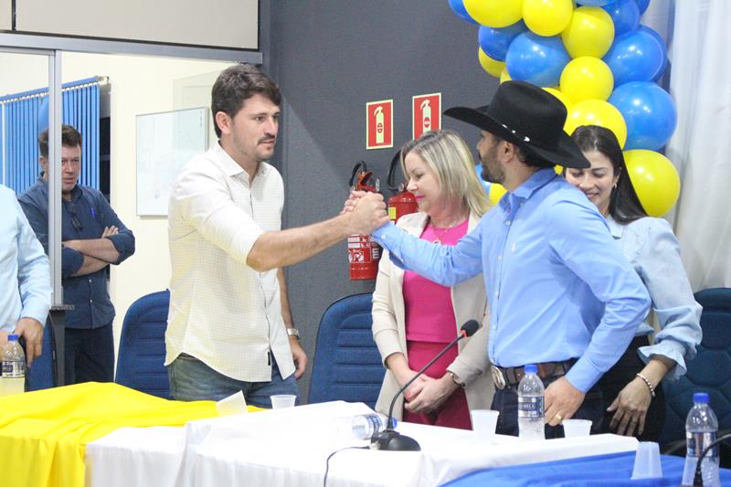 Durante convenção da Federação PSDB Cidadania em Tacuru, Rogério Torquetti é definido oficialmente pré-candidato à reeleição