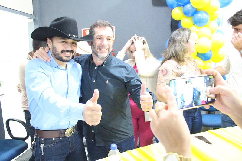 Durante convenção da Federação PSDB Cidadania em Tacuru, Rogério Torquetti é definido oficialmente pré-candidato à reeleição