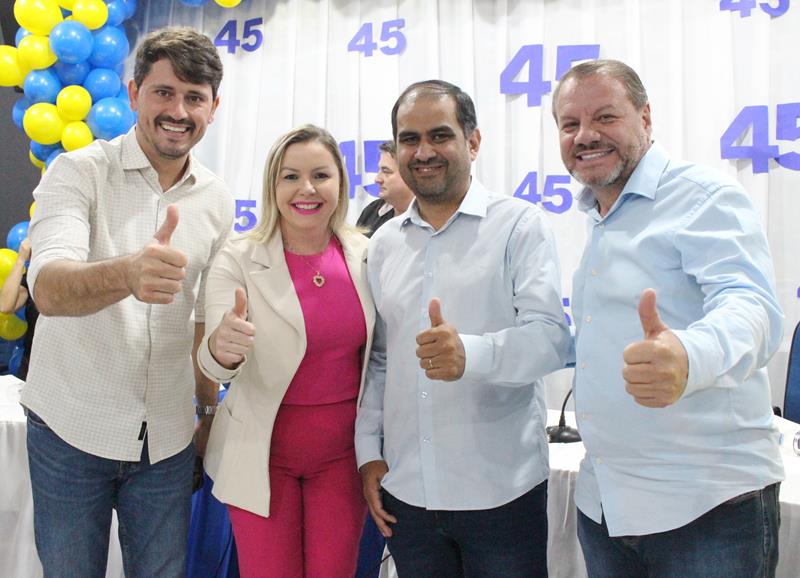 Durante convenção da Federação PSDB Cidadania em Tacuru, Rogério Torquetti é definido oficialmente pré-candidato à reeleição