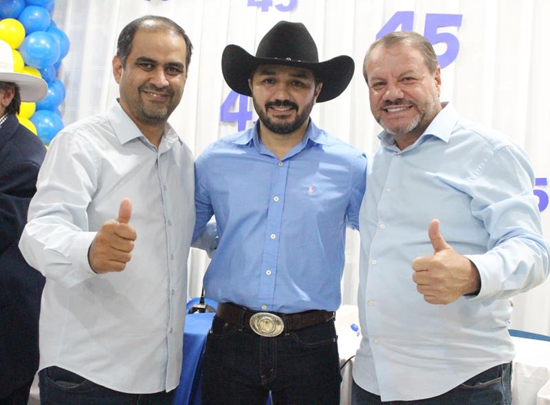 Durante convenção da Federação PSDB Cidadania em Tacuru, Rogério Torquetti é definido oficialmente pré-candidato à reeleição