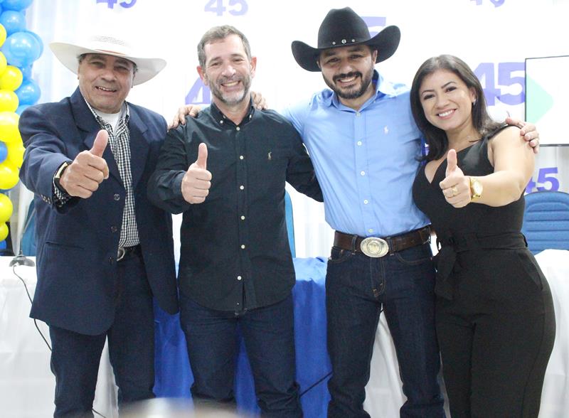 Durante convenção da Federação PSDB Cidadania em Tacuru, Rogério Torquetti é definido oficialmente pré-candidato à reeleição