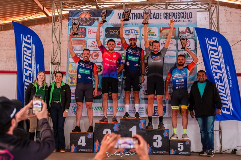 5ª etapa da Copa Conesul de MTB 2024 reúne atletas de alto nível em Amambai