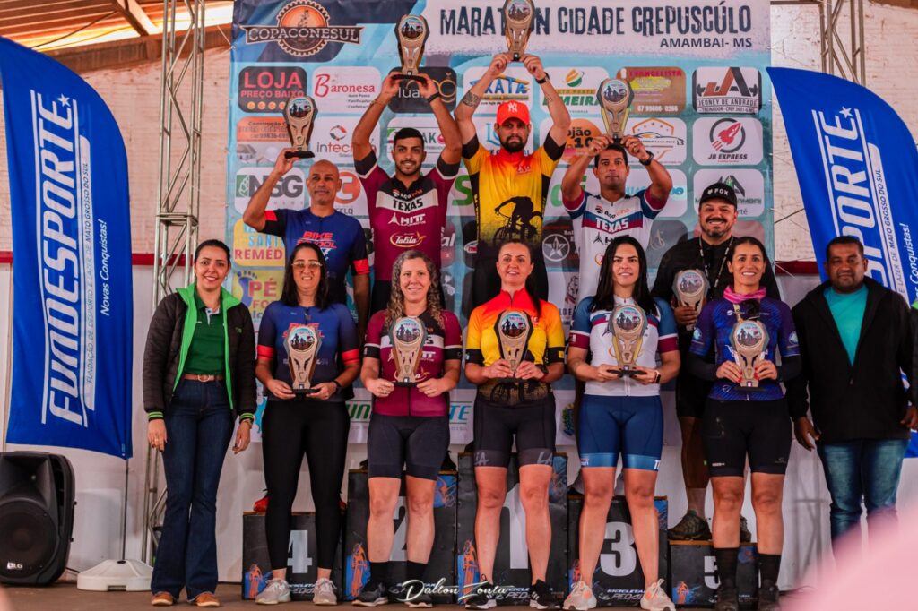 5ª etapa da Copa Conesul de MTB 2024 reúne atletas de alto nível em Amambai