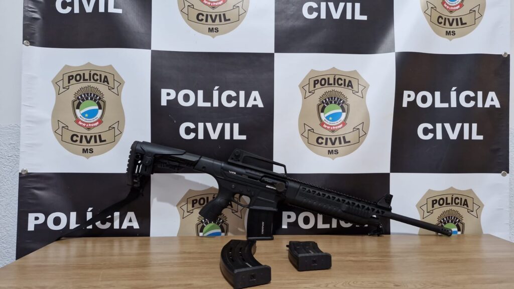 Polícia Civil apreende 156 kg de maconha, arma de fogo e veículo em Tacuru