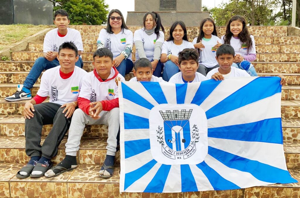 Alunos da Escola Mitã Rory representam Amambai no atletismo das Paralimpíadas Escolares de MS em Campo Grande