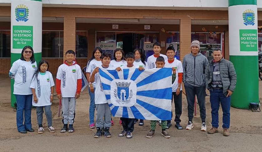 Alunos da Escola Mitã Rory representam Amambai no atletismo das Paralimpíadas Escolares de MS em Campo Grande