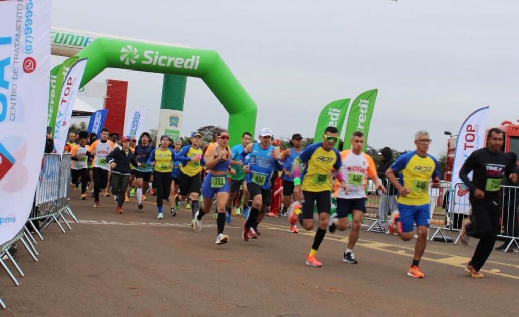 Atleta de Amambai é 3º colocado na Corrida do Fogo em Fátima do Sul