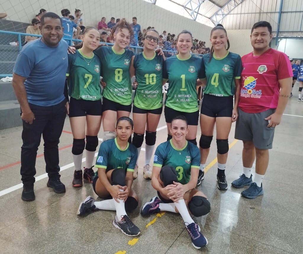 Vôlei masculino e feminino de Amambai está nas semifinais da Copa Conesul 2024