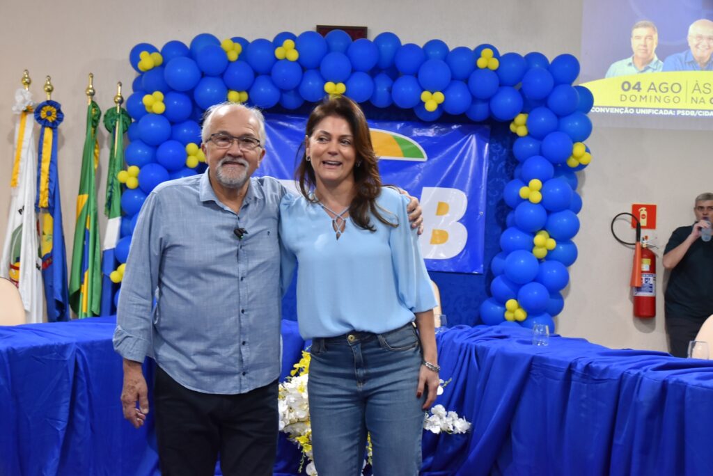 Convenção do PSDB em Iguatemi oficializa Dr. Lídio à reeleição, com Dra. Patrícia como vice