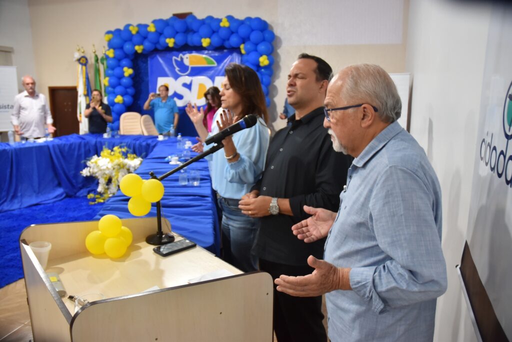 Convenção do PSDB em Iguatemi oficializa Dr. Lídio à reeleição, com Dra. Patrícia como vice