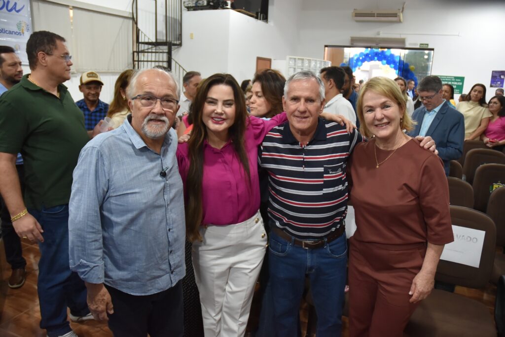 Convenção do PSDB em Iguatemi oficializa Dr. Lídio à reeleição, com Dra. Patrícia como vice