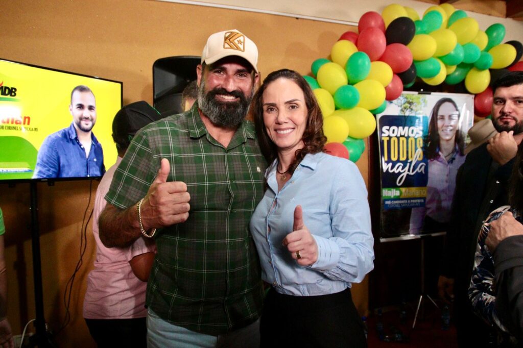 Com sucesso de público, convenção do MDB homologa Najla Mariano como pré-candidata a prefeita de Coronel Sapucaia