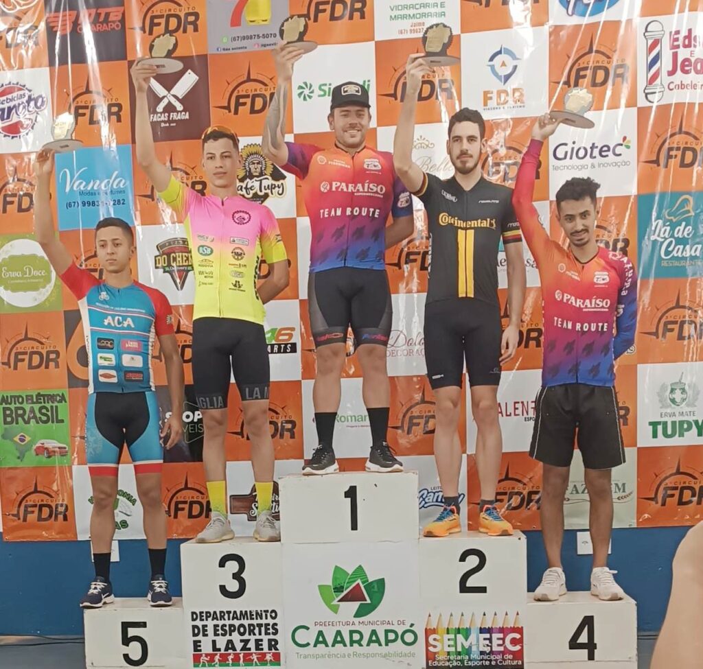 Ciclismo de Amambai é destaque na etapa da Copa Conesul em Caarapó