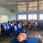 Professores da educação infantil em Amambai realizam curso de primeiro socorros