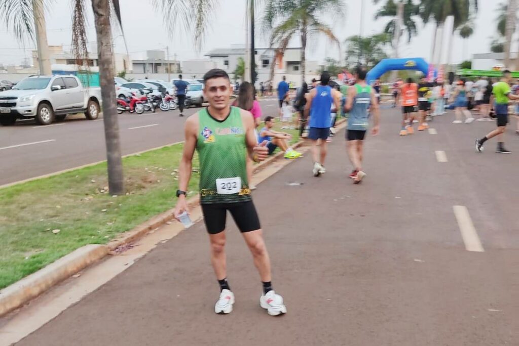 Atleta de Amambai é pódio em circuito de corrida rua em Dourados