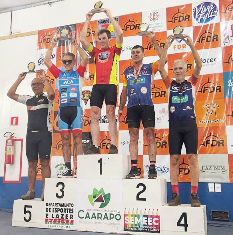 Ciclismo de Amambai é destaque na etapa da Copa Conesul em Caarapó