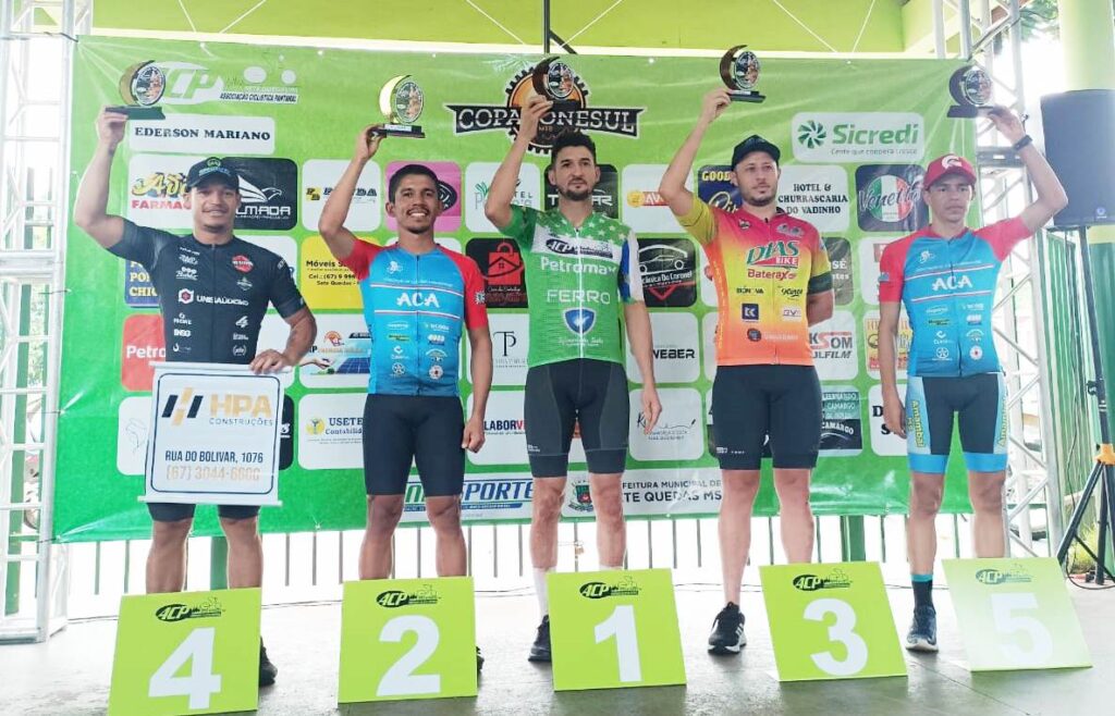 Ciclismo volta a destacar o nome de Amambai em competição regional