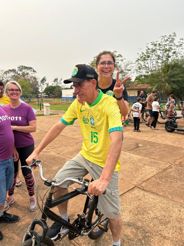 Coligação "Amambai Muito Mais para Você" realiza grande passeio ciclístico com apoio popular