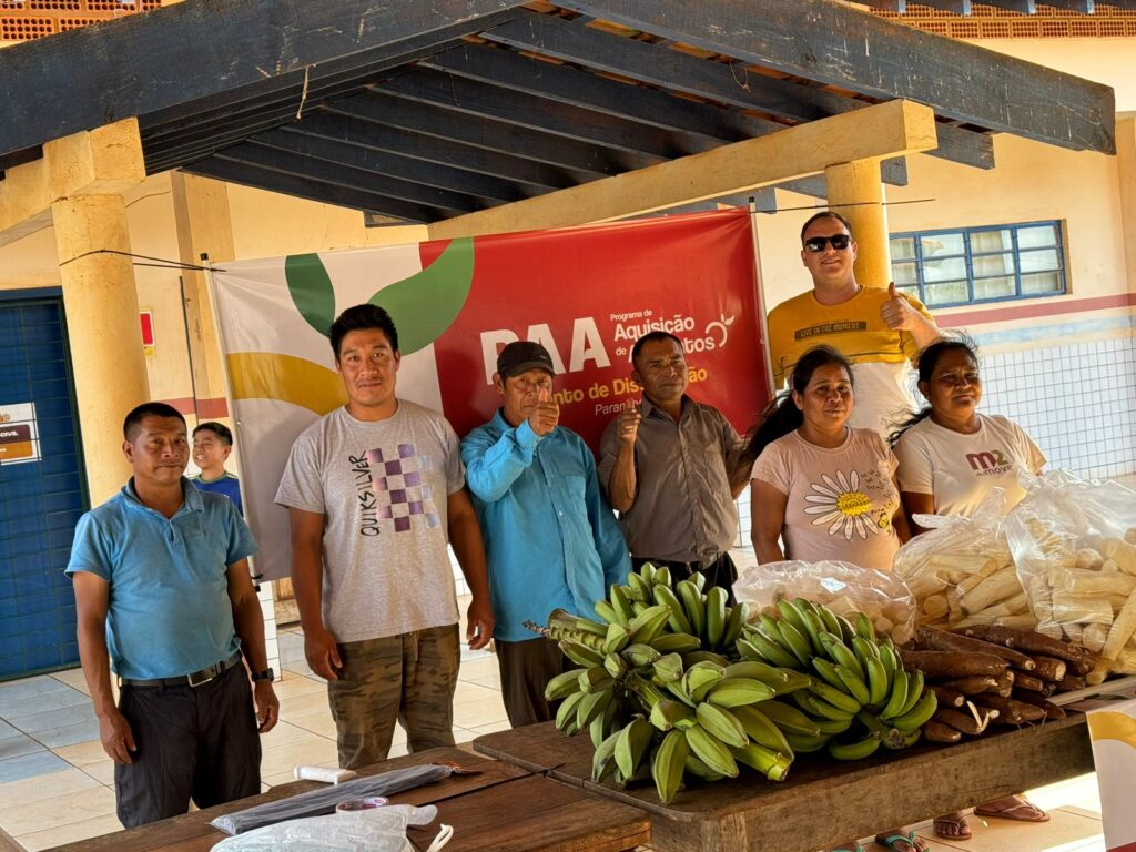 Programa de Aquisição de Alimentos Indígena beneficia produtores em Paranhos