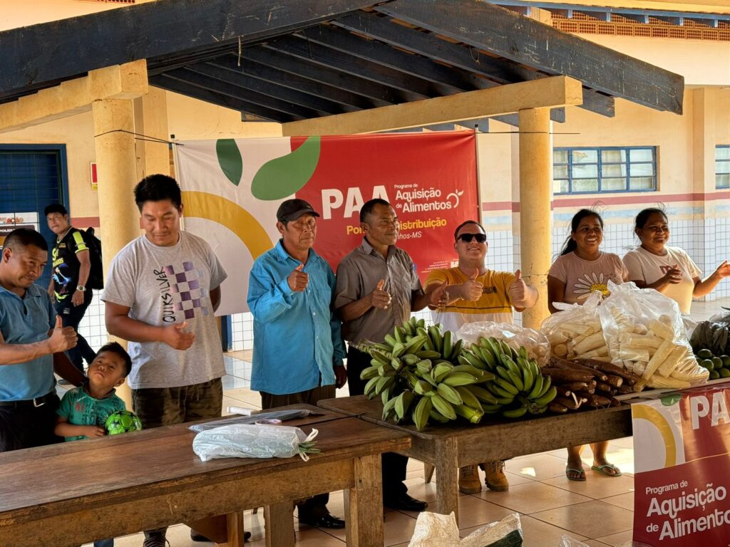 Programa de Aquisição de Alimentos Indígena beneficia produtores em Paranhos