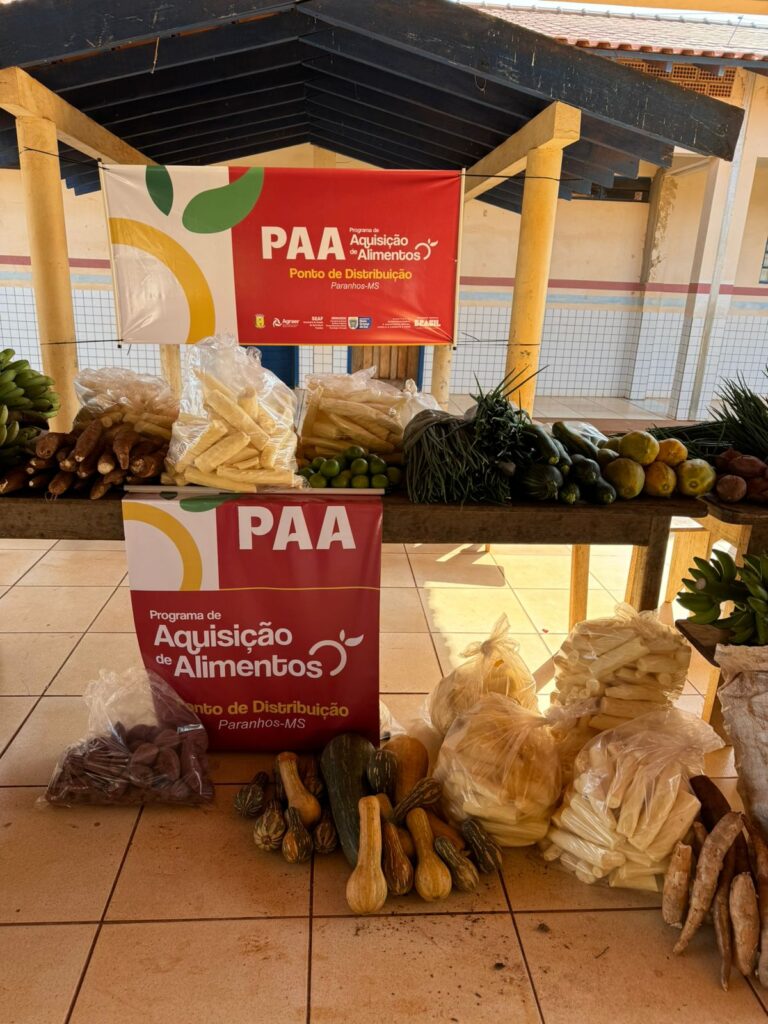 Programa de Aquisição de Alimentos Indígena beneficia produtores em Paranhos