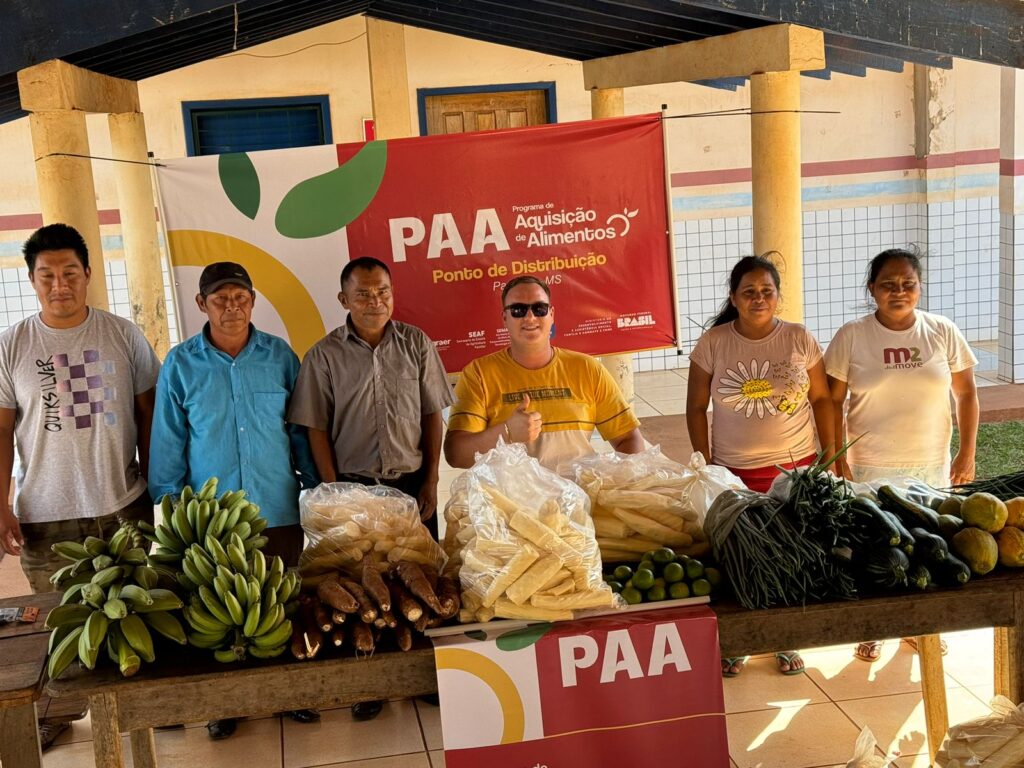 Programa de Aquisição de Alimentos Indígena beneficia produtores em Paranhos