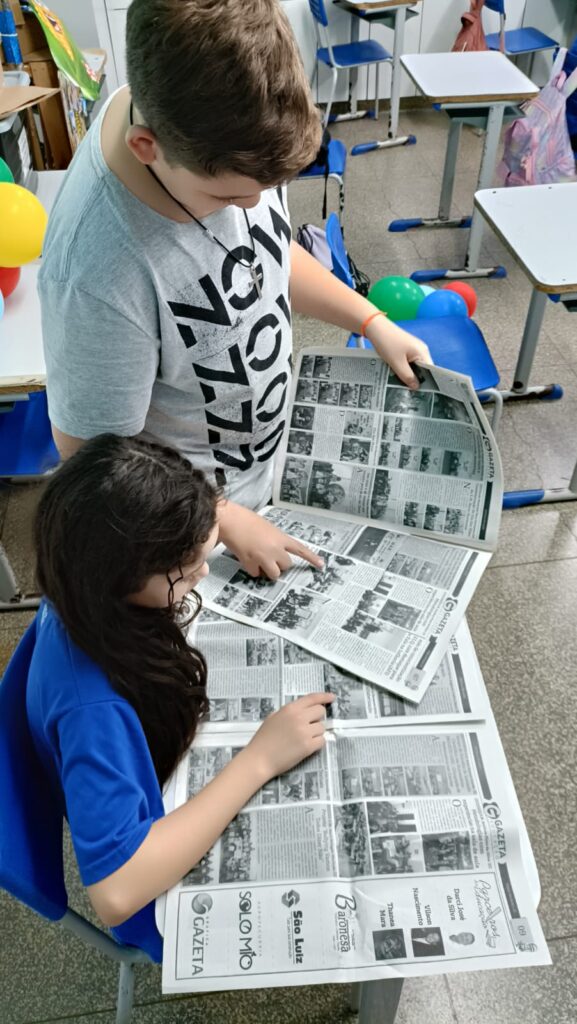 Gazeta Educação: leitura e aprendizado nas salas de aula