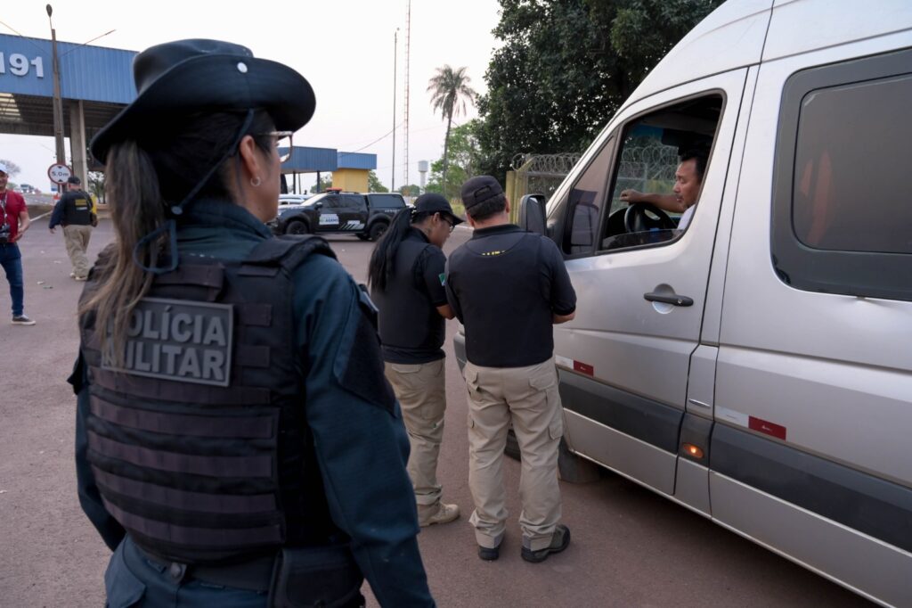 AGEMS e ANTT realizam megaoperação contra o transporte clandestino em Mato Grosso do Sul