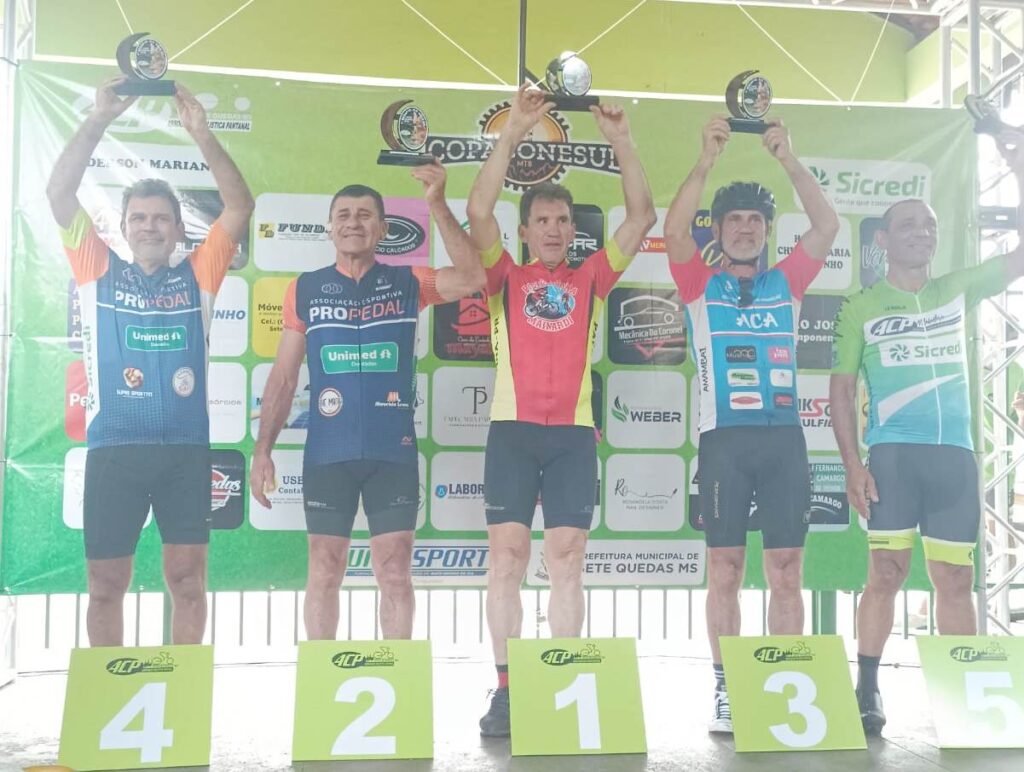 Ciclismo volta a destacar o nome de Amambai em competição regional