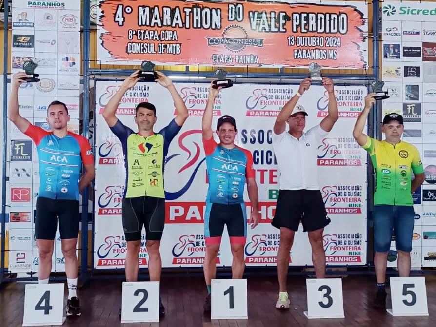 Ciclistas da ACA destacam Amambai na Copa Conesul de MTB em Paranhos