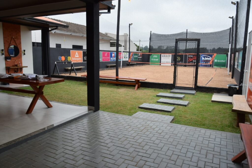 Moderna arena de beach tennis é inaugurada em Iguatemi na manhã deste sábado (19)