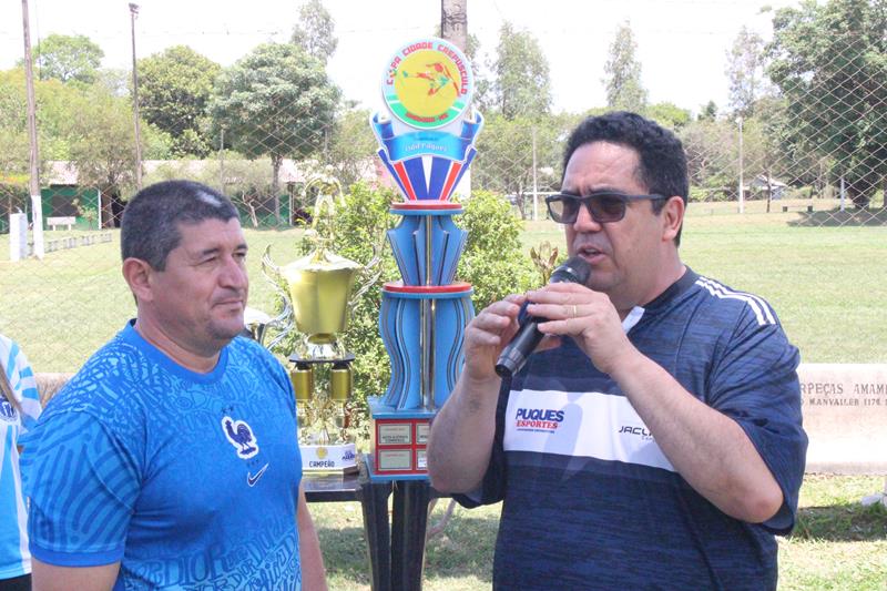 Fazenda Flamboyant/Intech Telecom faz 4x1 na final e é campeã da Copa Cidade Crepúsculo 2024 em Amambai