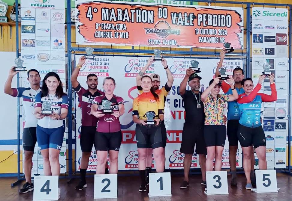 Ciclistas da ACA destacam Amambai na Copa Conesul de MTB em Paranhos