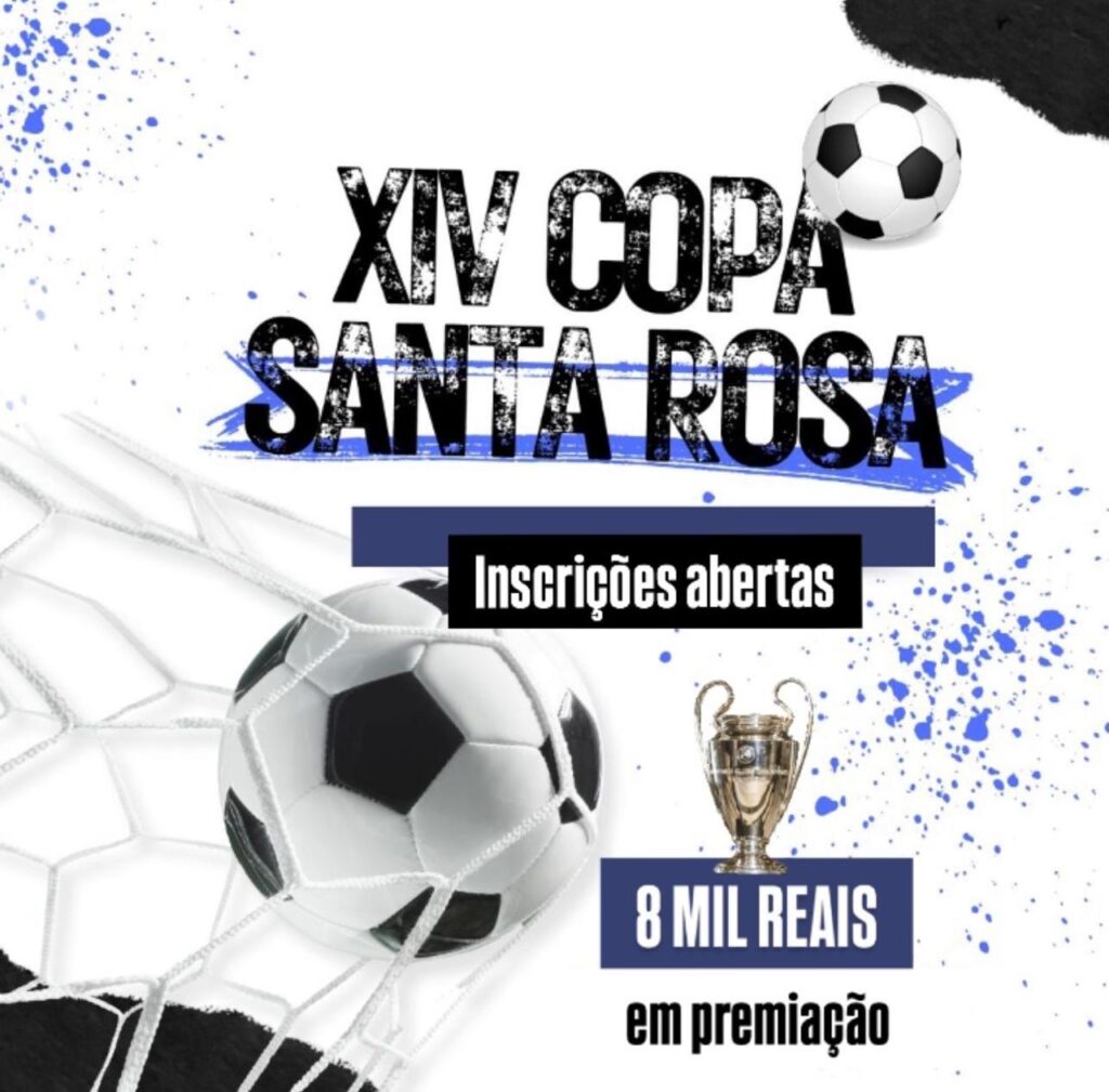 Abertas inscrições para a Copa Santa Rosa de Futebol Suíço 2024