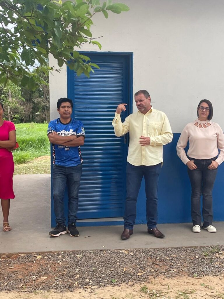 Investimento de R$ 98 mil garante novas instalações sanitárias e adequações em escola da Aldeia Pirajuí, em Paranhos