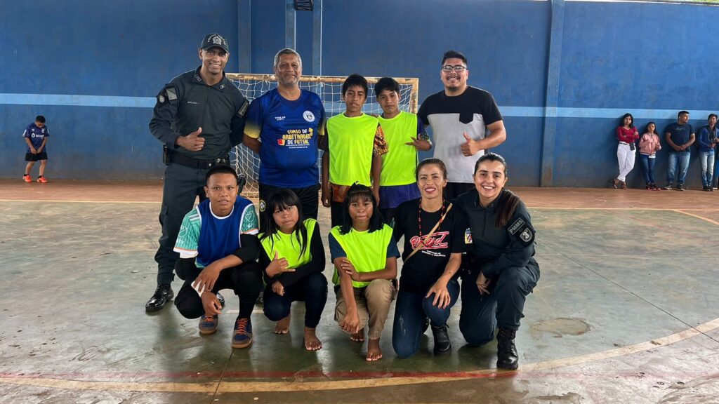 Polícia Militar realiza 1º Jogos PROERD na Aldeia Amambai