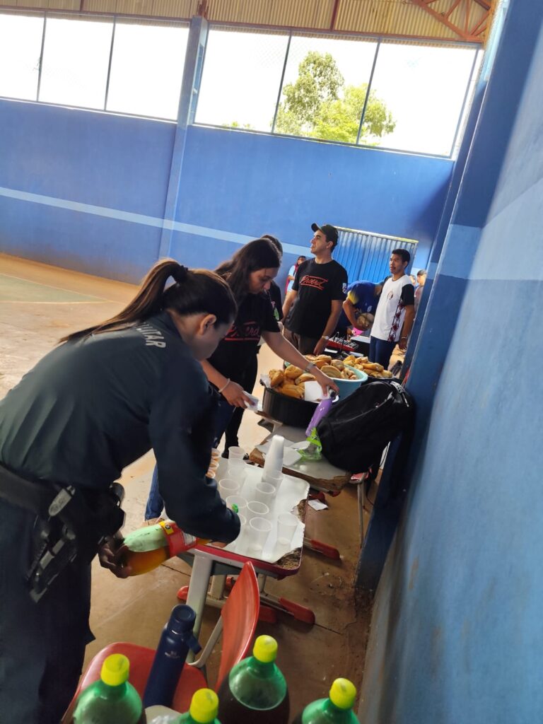 Polícia Militar realiza 1º Jogos PROERD na Aldeia Amambai