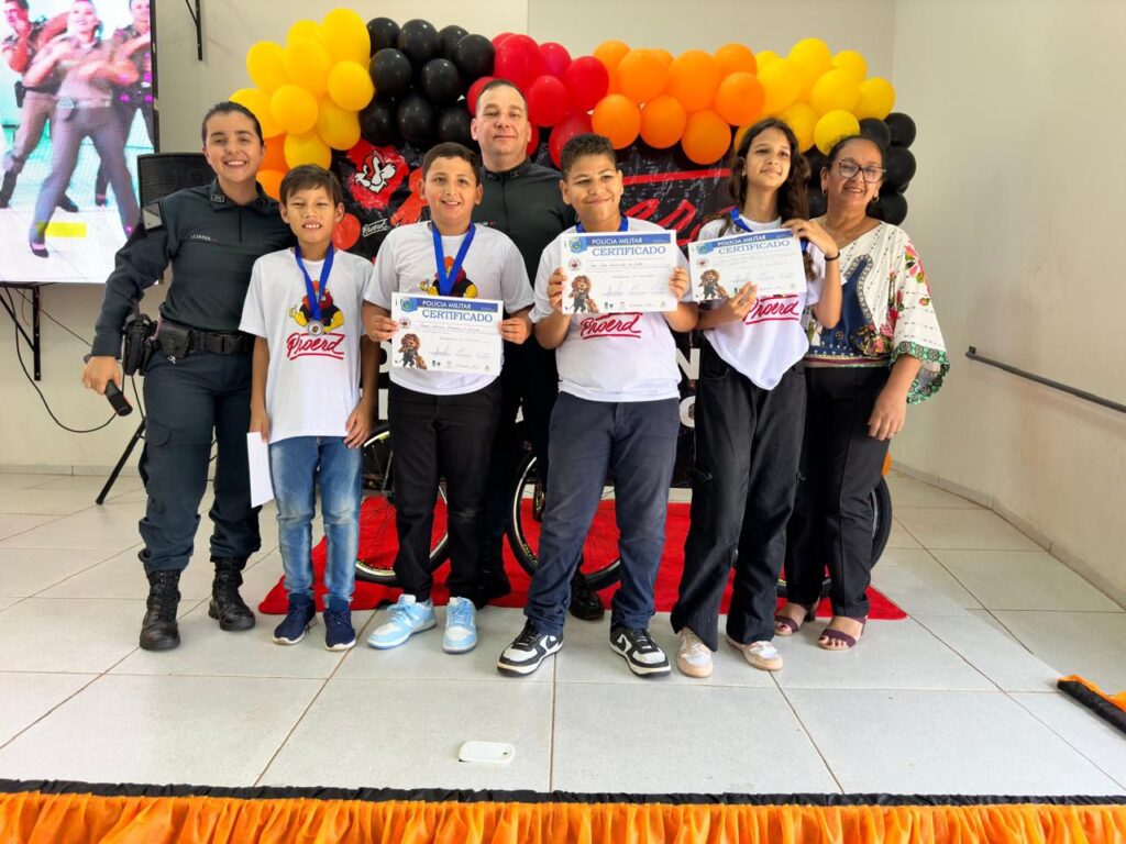 Polícia Militar e Prefeitura de Coronel Sapucaia realizam a 6ª Formatura do PROERD