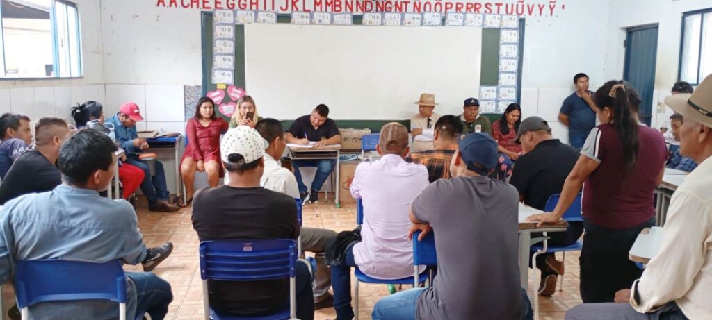 Com 417 votos, professor Flaviano é eleito nova liderança na Aldeia Amambai