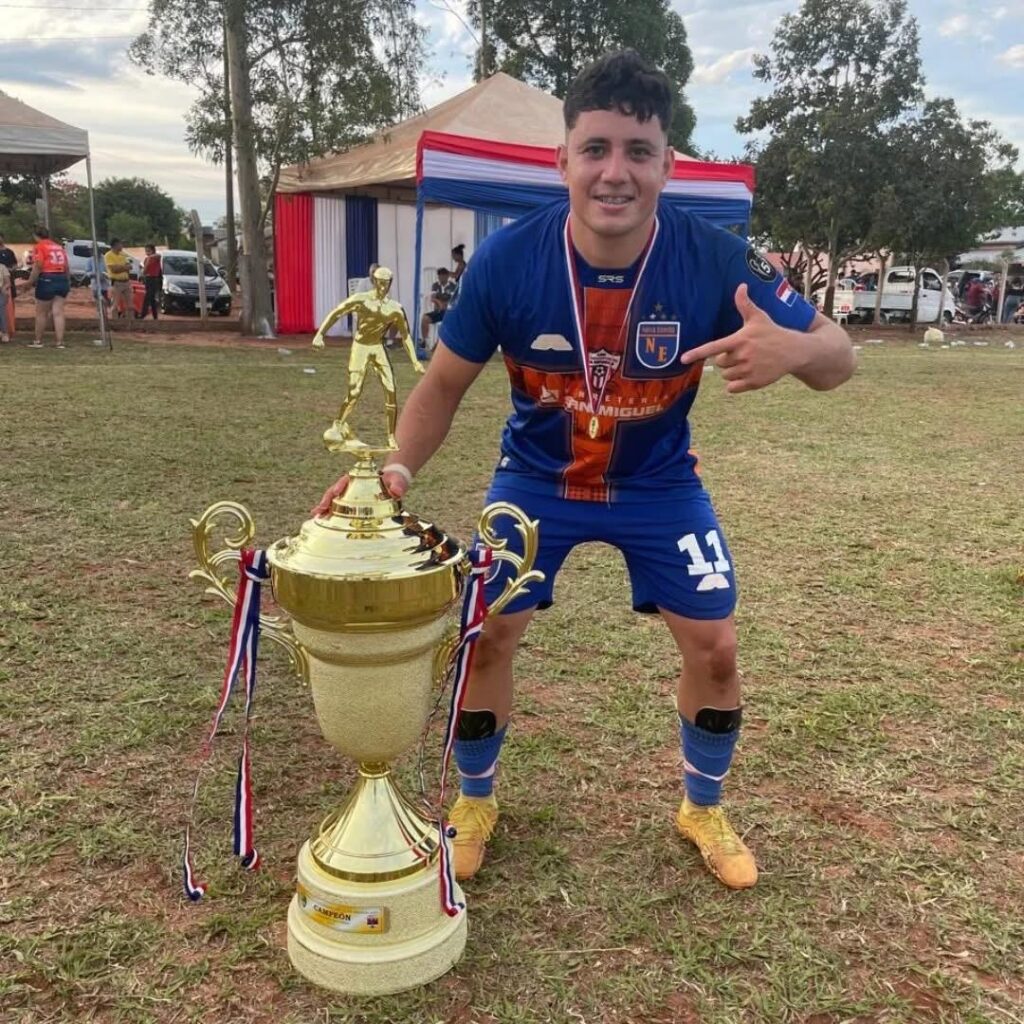 Em Ypejhú, Nueva Estrella invicto conquista o hexacampeonato da liga de futebol local