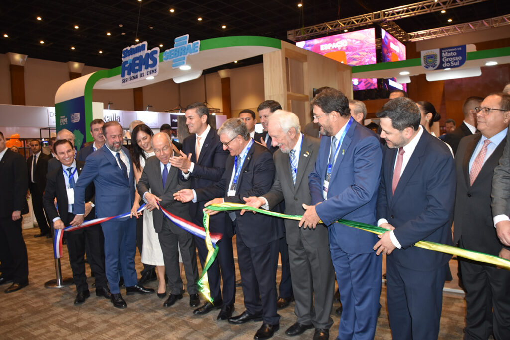 Na Expo Paraguay Brasil, presidente da Fiems destaca oportunidades de integração econômica