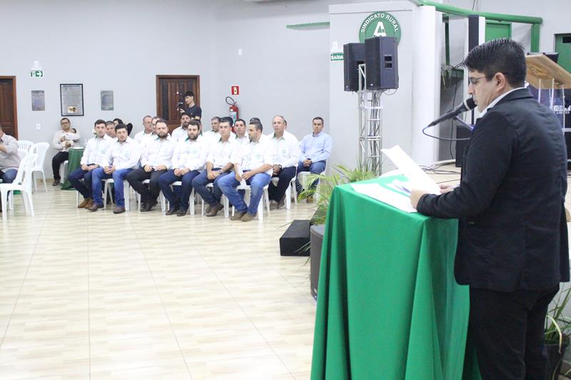 Posse da diretoria do Sindicato Rural de Amambai para o triênio 2025/2027