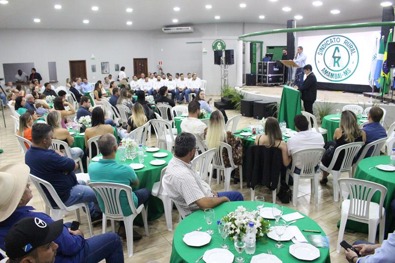 Posse da diretoria do Sindicato Rural de Amambai para o triênio 2025/2027