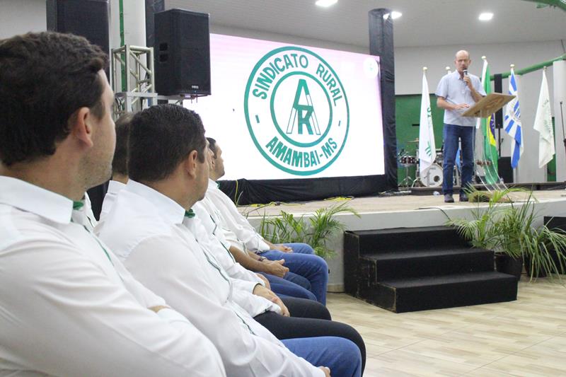 Posse da diretoria do Sindicato Rural de Amambai para o triênio 2025/2027