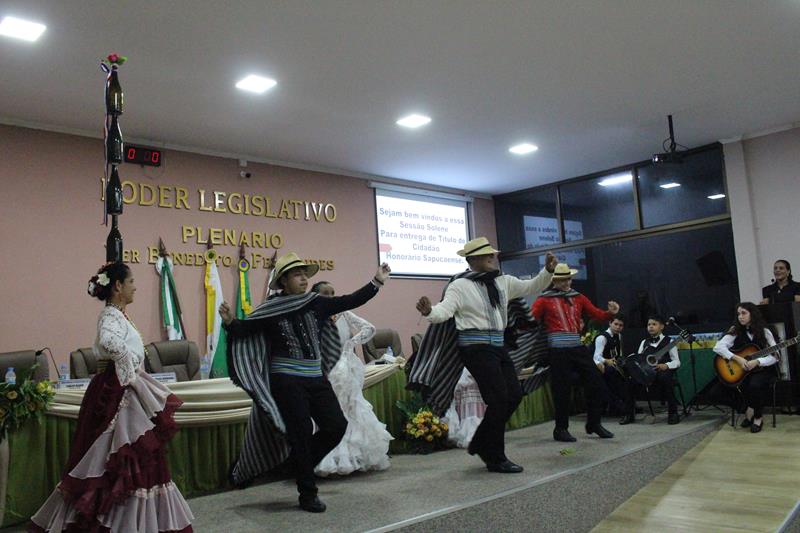 Sessão solene marcou entrega de Títulos de Cidadãos em Coronel Sapucaia